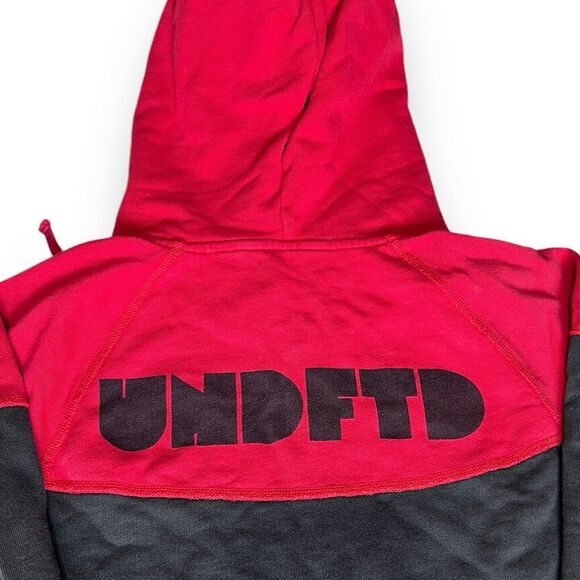 Undefeated Black Capitol Full Zip Red & Black Hoodie Jacket Men’s Size S - Picture 7 of 9